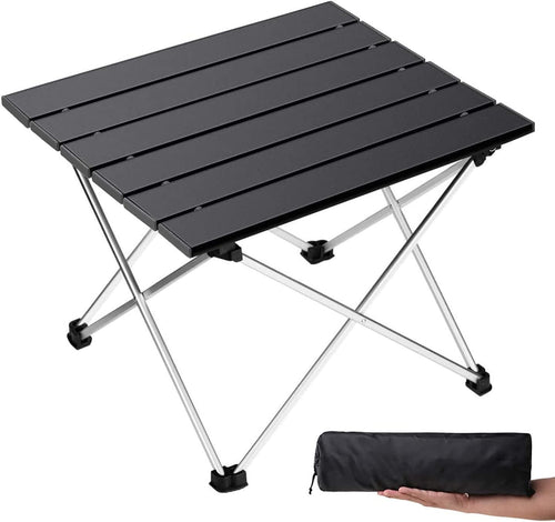 Aluminum Folding Table, Portable & Multi-Purpose for Outdoors & Home