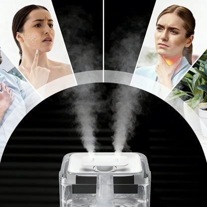 Dual-Nozzle Ultrasonic Humidifier