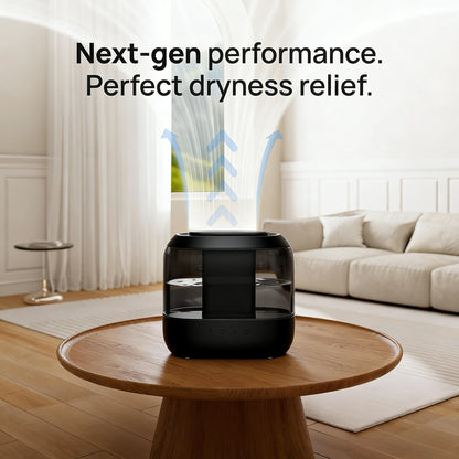 High-Performance Ultrasonic Humidifier with Easy Top-Fill Design
