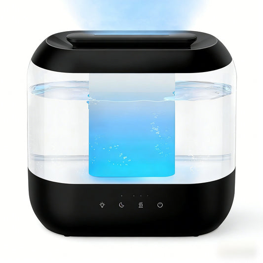 High-Performance Ultrasonic Humidifier with Easy Top-Fill Design